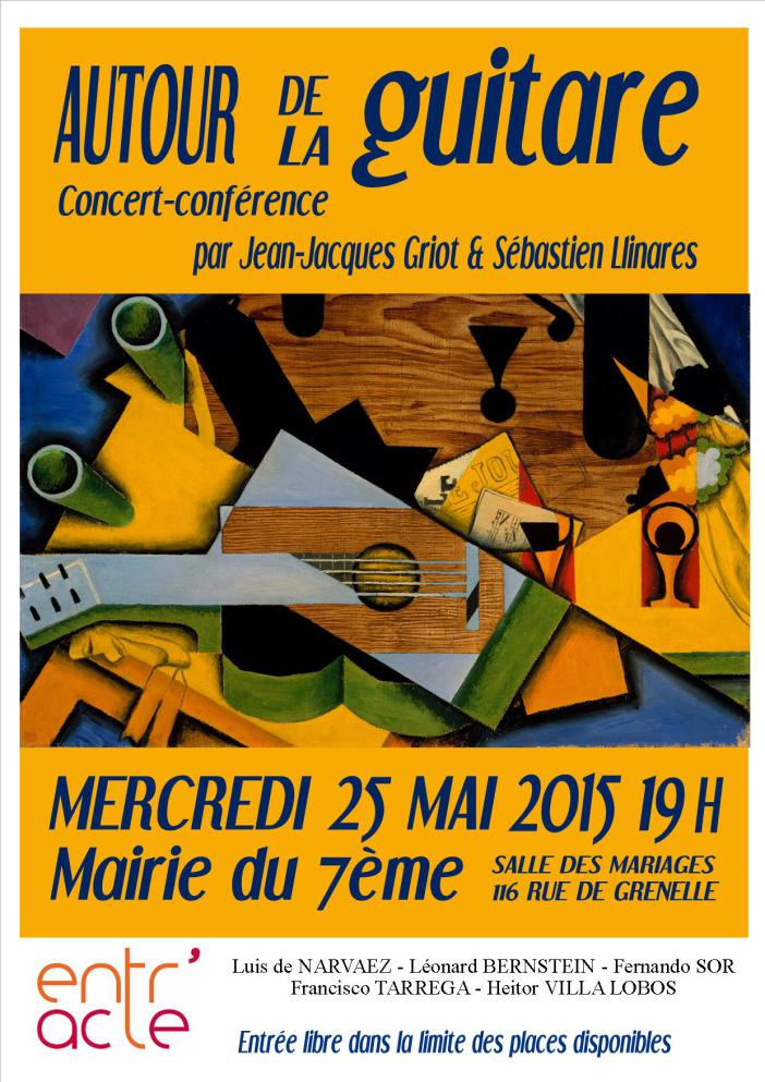 Concert conférence par Jean-Jacques Griot et Sébastien Llinares
